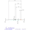 Garant VHM mikromaró 3X25 mm