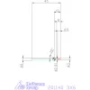 Garant VHM mikromaró 3X6 mm