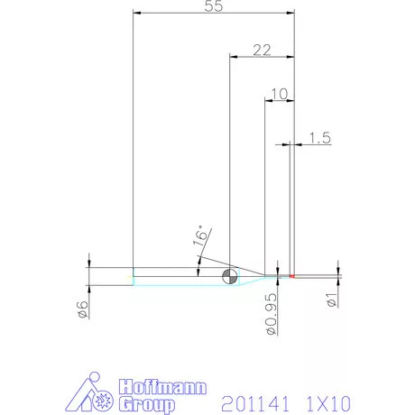 Garant VHM-mini-maró 1X10 mm