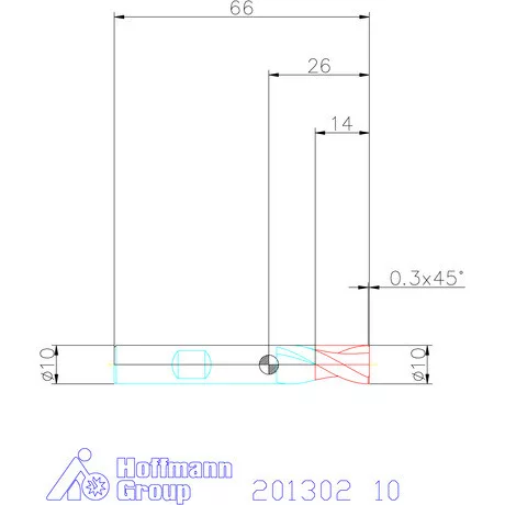 Garant VHM maró 10 mm