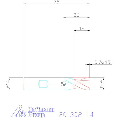 Garant VHM maró 14 mm