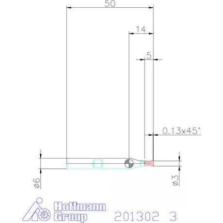 Garant VHM maró 3 mm