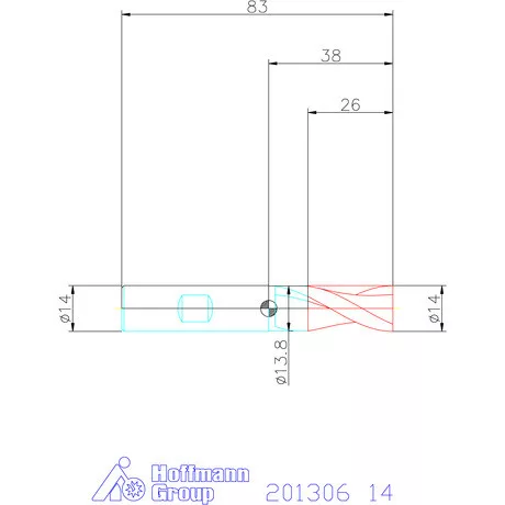Garant VHM maró 14 mm