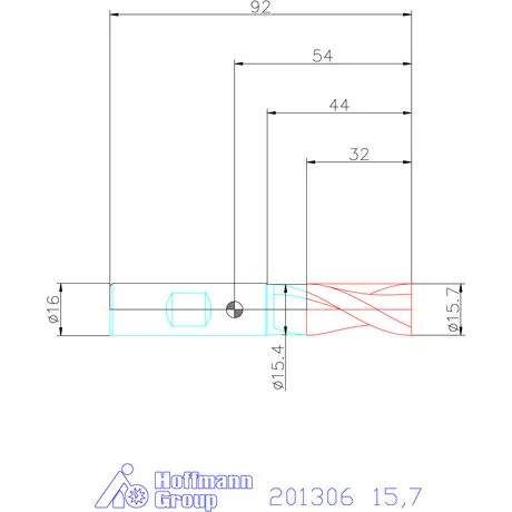 Garant VHM maró 15,7 mm