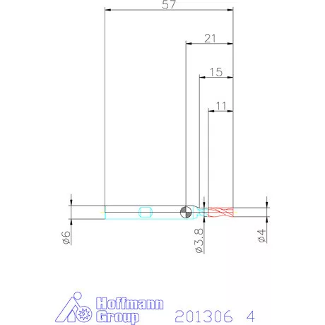 Garant VHM maró 4 mm