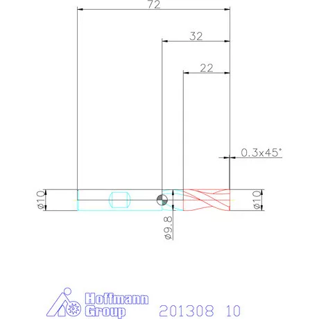 Garant VHM maró 10 mm