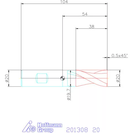 Garant VHM maró 20 mm
