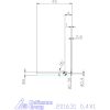 Garant Garant Diabolo VHM mikromaró 0,4X1 mm