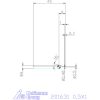 Garant Garant Diabolo VHM mikromaró 0,5X1 mm