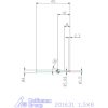 Garant Garant Diabolo VHM mikromaró 1,5X8 mm