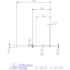 Garant Garant Diabolo VHM mikromaró 2,5X30 mm