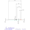 Garant Garant Diabolo VHM mikromaró 3X20 mm