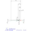 Garant Garant Diabolo VHM mikromaró 3X8 mm