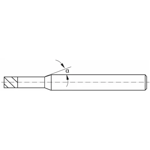 Garant Garant Diabolo VHM mikromaró 1,2X6 mm