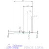 Garant Garant Diabolo VHM mikromaró 1,5X16 mm