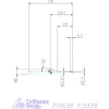 Garant Garant Diabolo VHM mikromaró 2,5X20 mm