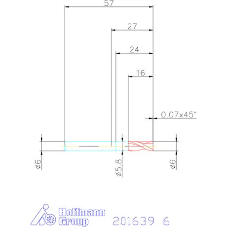 Garant Garant Diabolo VHM maró HPC 6 mm