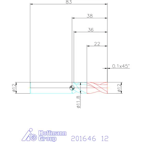 Garant Garant Master Steel VHM maró 12 mm