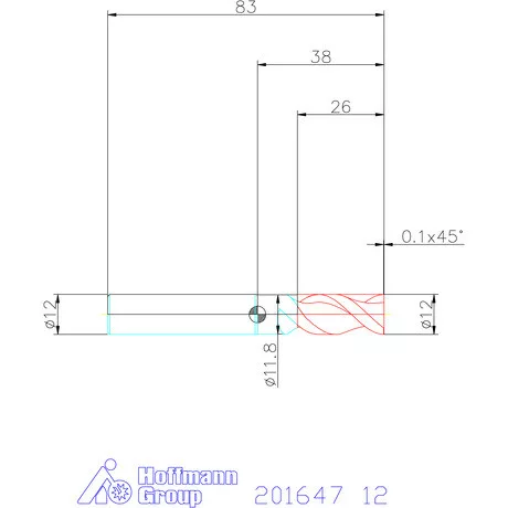 Garant Garant Master INOX VHM maró HPC 12 mm