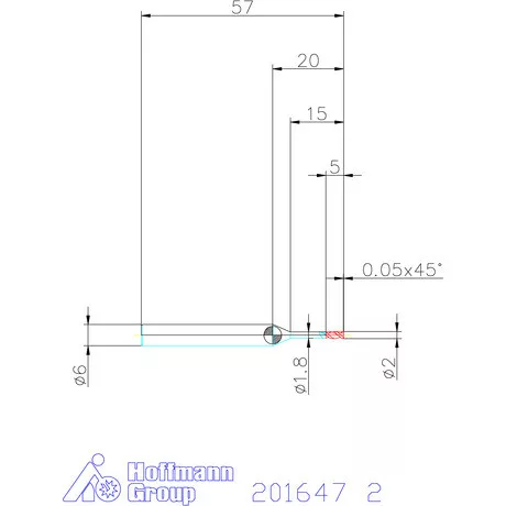 Garant Garant Master INOX VHM maró HPC 2 mm