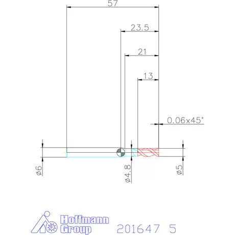 Garant Garant Master INOX VHM maró HPC 5 mm