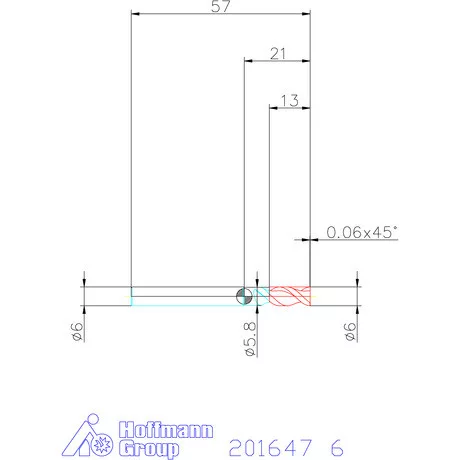 Garant Garant Master INOX VHM maró HPC 6 mm