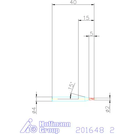 Garant VHM maró HPC 2 mm