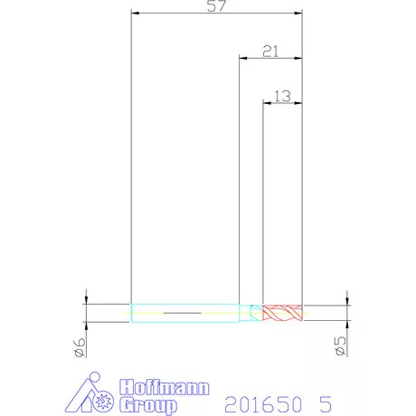 Holex VHM maró 5 mm