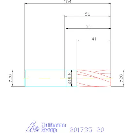 Garant VHM maró 20 mm