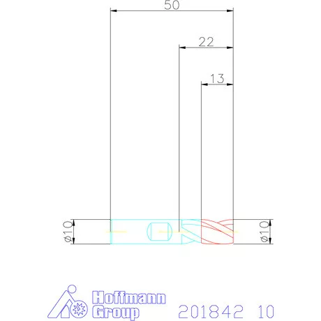 Holex VHM mini-maró 10 mm