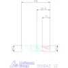Holex VHM mini-maró 12 mm