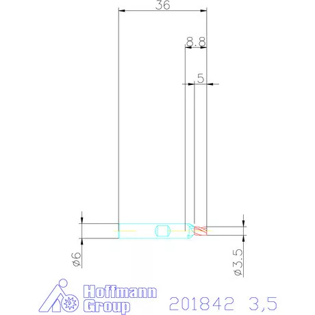 Holex VHM mini-maró 3,5 mm