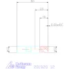 Holex VHM mini-maró 12 mm