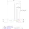 Holex VHM mini-maró 14 mm