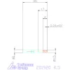 Holex VHM mini-maró 4,5 mm