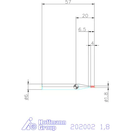 Garant Garant Master Alu PickPocket VHM nagyoló maró HPC 1,8 mm