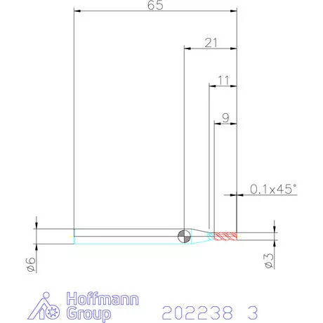 Holex VHM maró 3 mm
