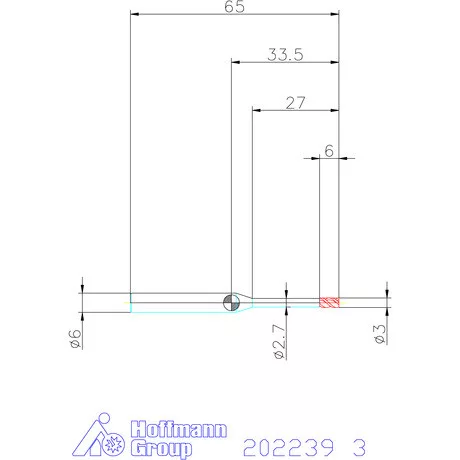 Holex VHM maró 3 mm