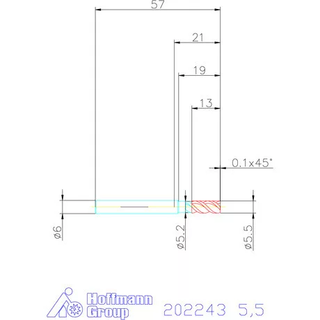 Garant VHM maró MTC 5,5 mm