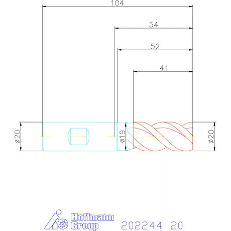 Garant VHM maró MTC 20 mm