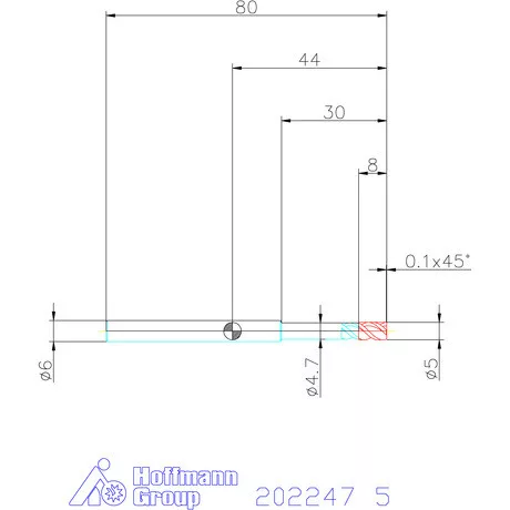 Garant VHM maró MTC 5 mm