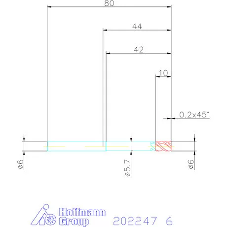 Garant VHM maró MTC 6 mm