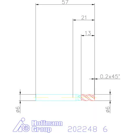 Garant VHM maró HPC 6 mm