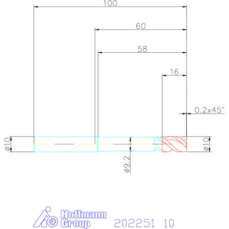 Garant VHM maró HPC 10 mm