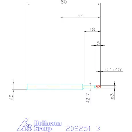 Garant VHM maró HPC 3 mm