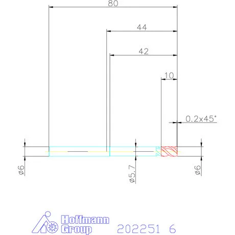 Garant VHM maró HPC 6 mm