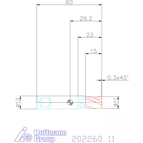 Garant VHM mini-maró 11 mm