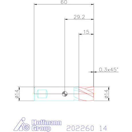 Garant VHM mini-maró 14 mm