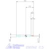 Holex VHM mini-maró 2,5 mm