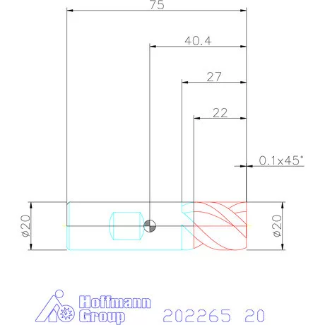 Garant VHM mini maró 20 mm